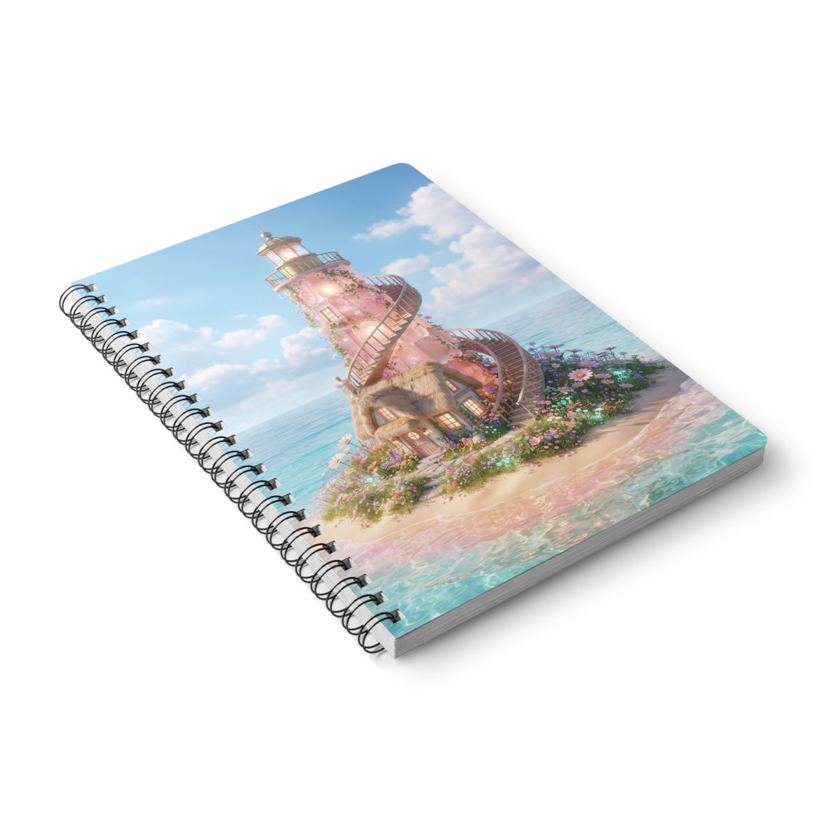 The Sea-Glass Lighthouse Isle Notebook