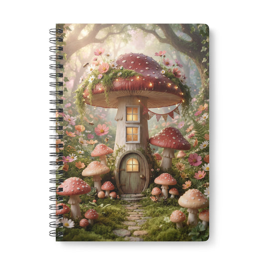 Enchanted Mushroom Cottage – Whimsical Cottagecore Journal.