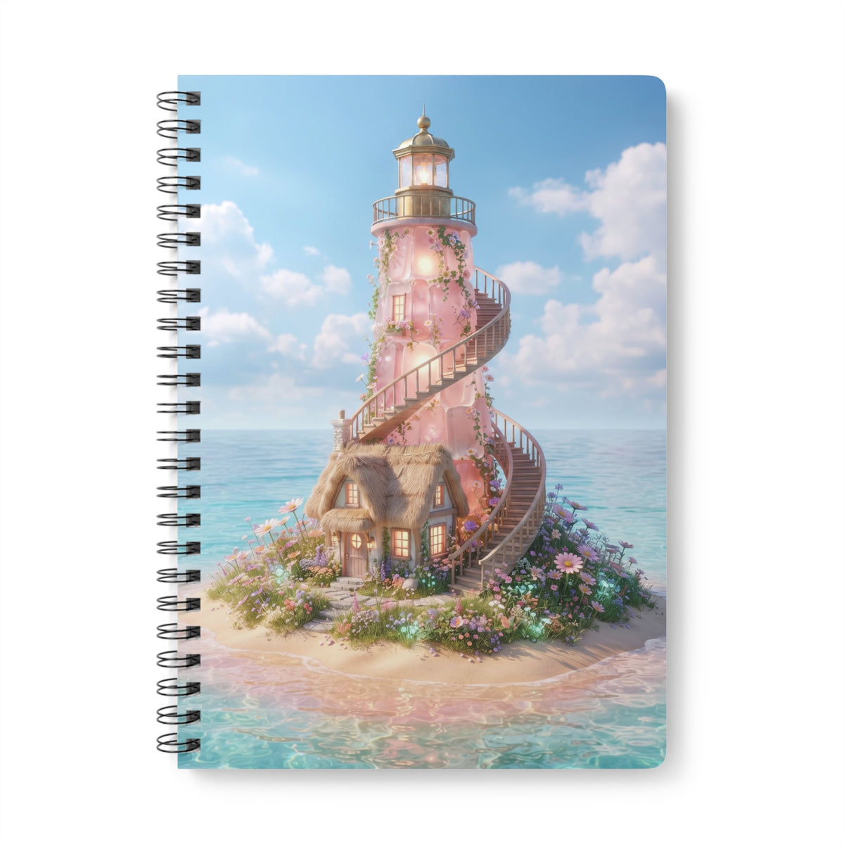 The Sea-Glass Lighthouse Isle Notebook