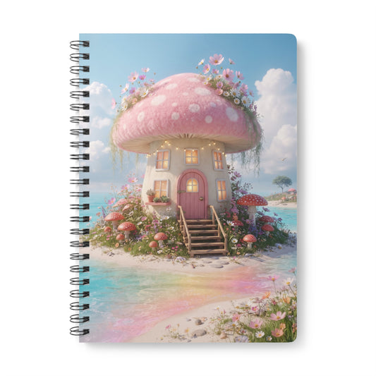 Enchanted Mushroom Island – Whimsical Cottagecore Journal