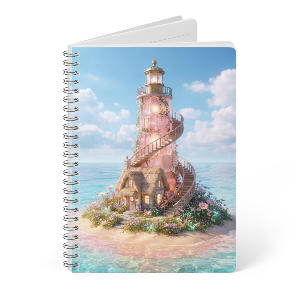 The Sea-Glass Lighthouse Isle Notebook