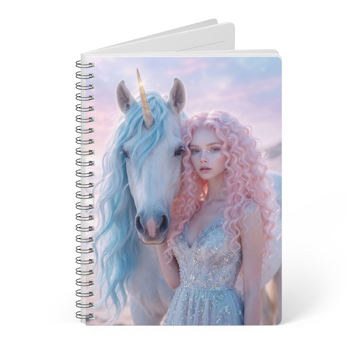 Whimsical Unicorn Dreams – A5 Journal Cover