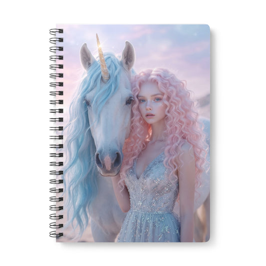 Whimsical Unicorn Dreams – A5 Journal Cover