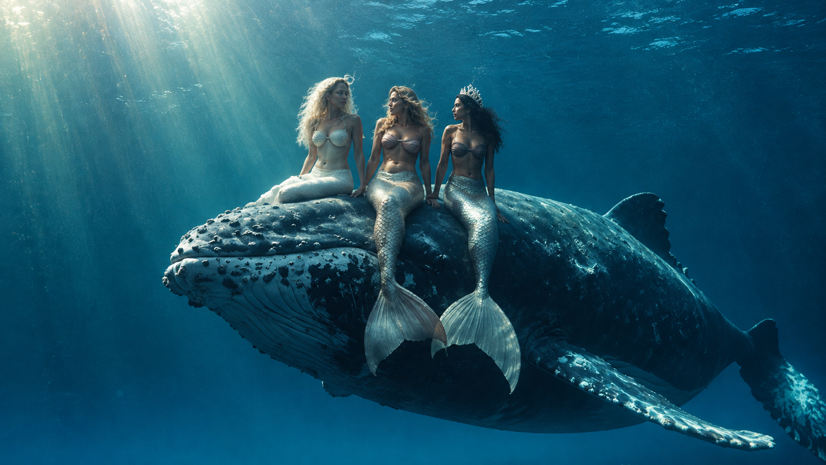 Sisters of the Deep Horizon | Premium Digital Wallpaper