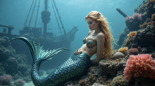 Mistress of the Sunken Galleon | Premium Digital Wallpaper