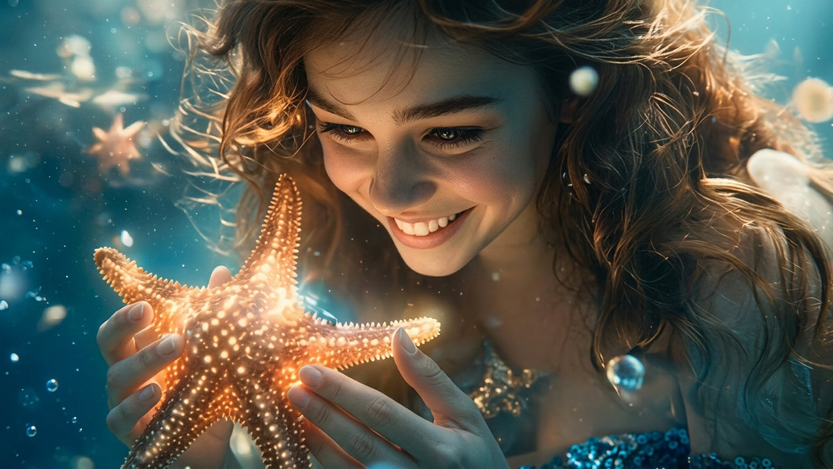 Glow of the Constellation Reef | Premium Digital Wallpaper