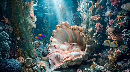 Cradle of the Kelp Garden | Premium Digital Wallpaper