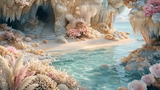 Stairway to the Bleached Coral Abysm | Premium Digital Wallpaper